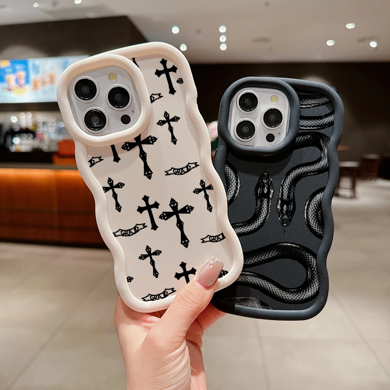 Мягкий чехол для iPhone 16 15 14 13 12 11 XS XR 9 7 6 Pro Max Plus