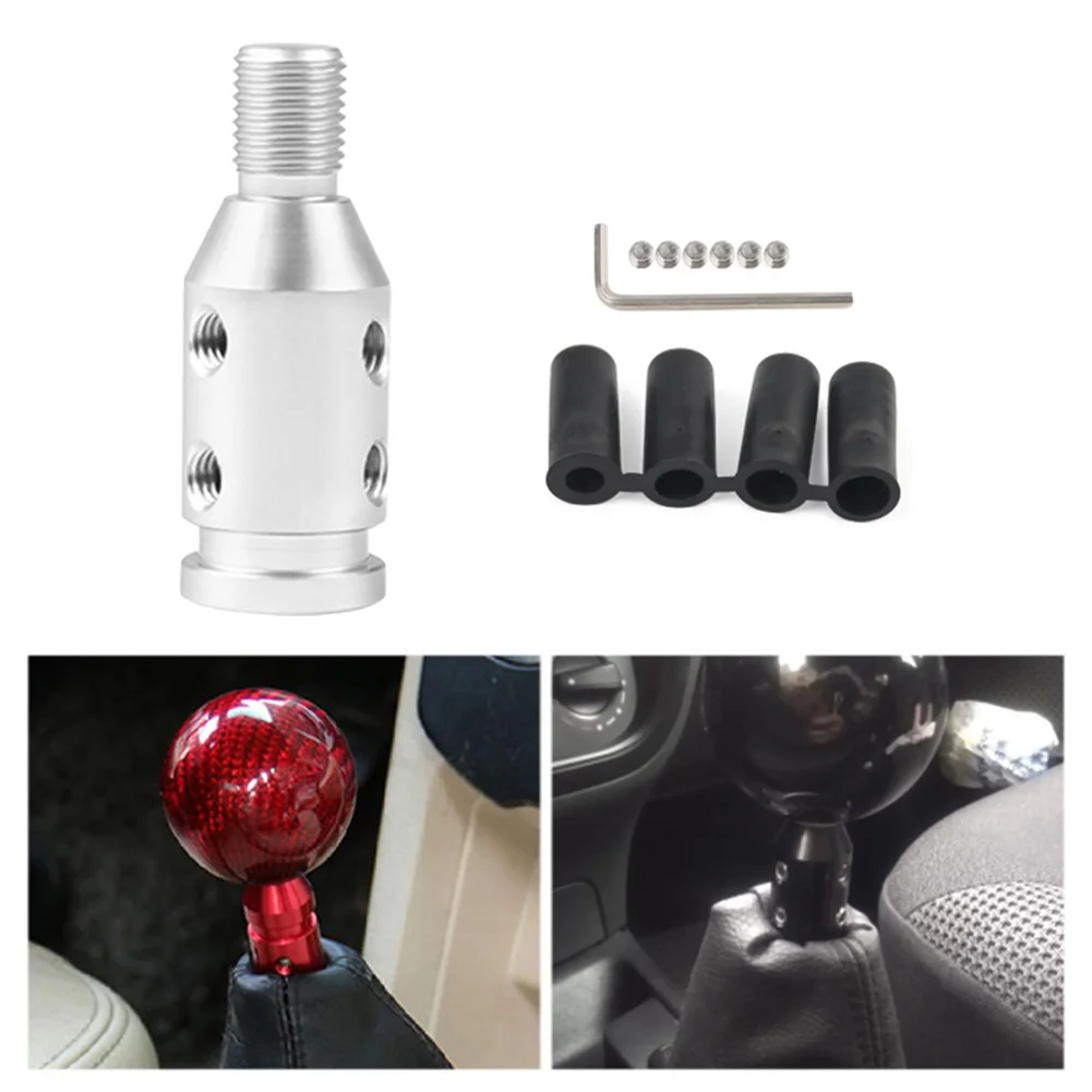 

M12x1.25 Thread Universal Shifter Adaptor Converter Kit Aluminum Alloy Car Modified Gear Shift Knob Adapter for BMW Mini