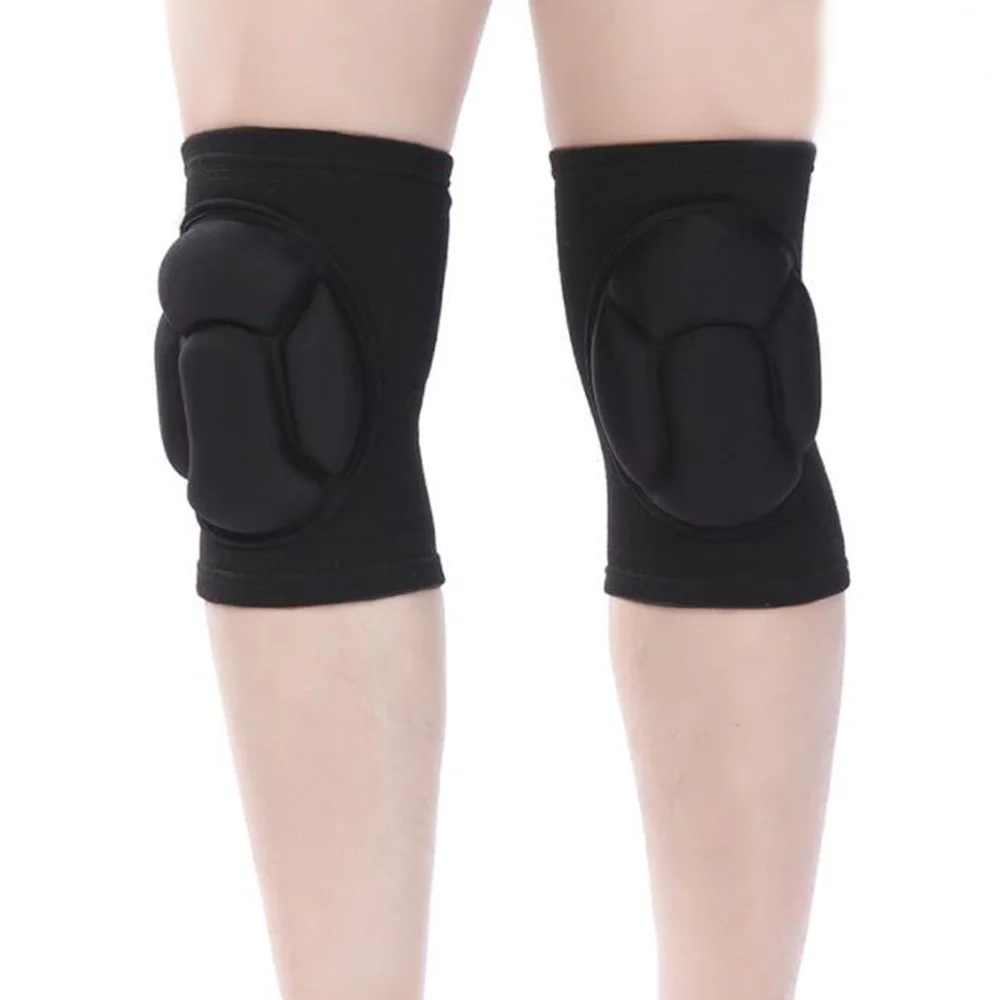 

1Pair Sports Safety Knee Support Brace Pads Elastic Sponge Knee Pad Guard Protector Running Fitness Cycling Knee Sleeve