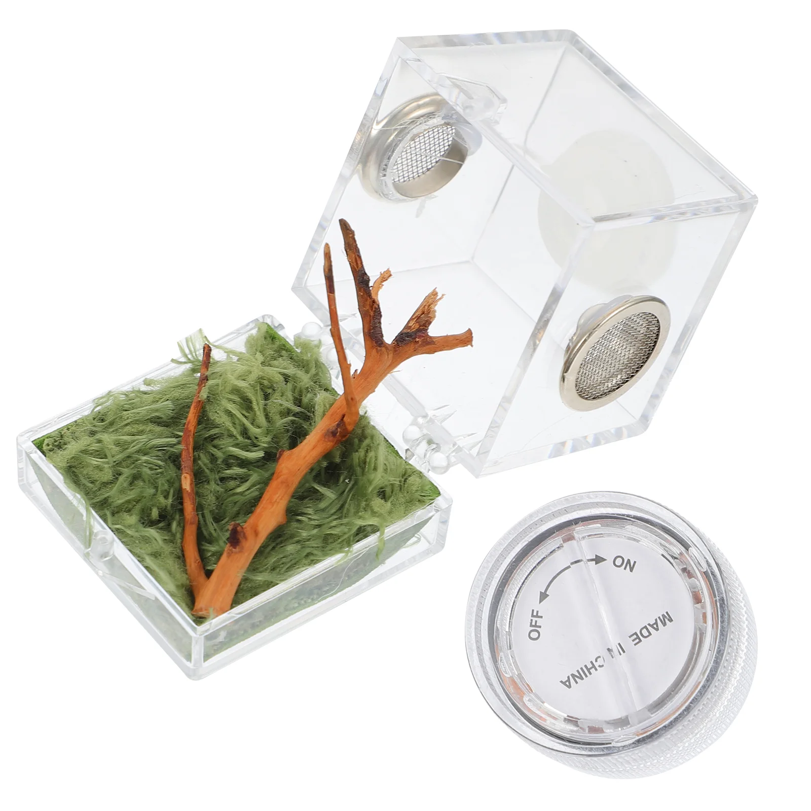 

Spider Carrier Spider Landscape Cage Reptile Feeding Box