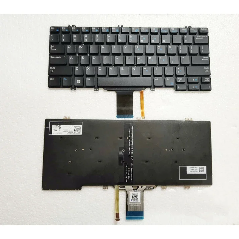 Оригинальная клавиатура с подсветкой для Dell Latitude 5280 5288 5289 7280 7290 7380 7389 7390