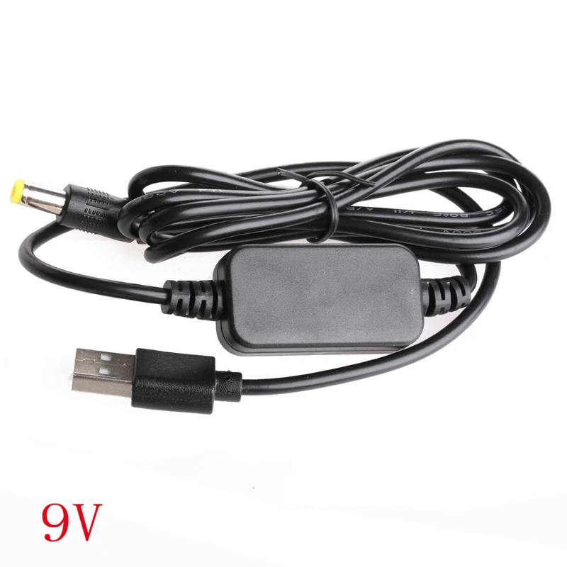 

2022 New DC-DC Converter Cable USB 5V to 9V/12V DC Jack 5.5mmx2.1mm Step-up Power Module