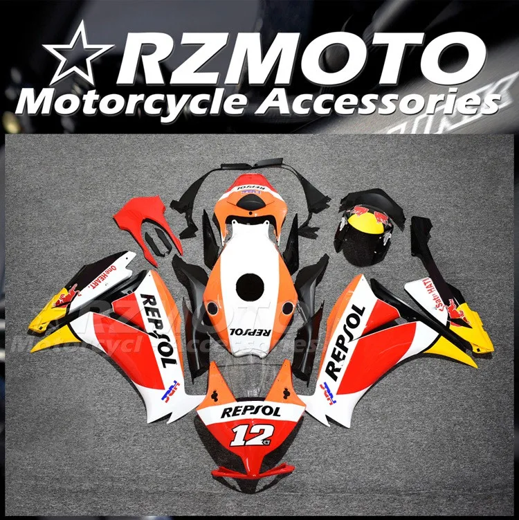 

Комплект обтекателей для мотоцикла из АБС-пластика, подходит для HONDA CBR1000RR 2012 2013 2014 2015 2016 12 13 14 15 16, комплект кузова Repsol 12, 4 подарка