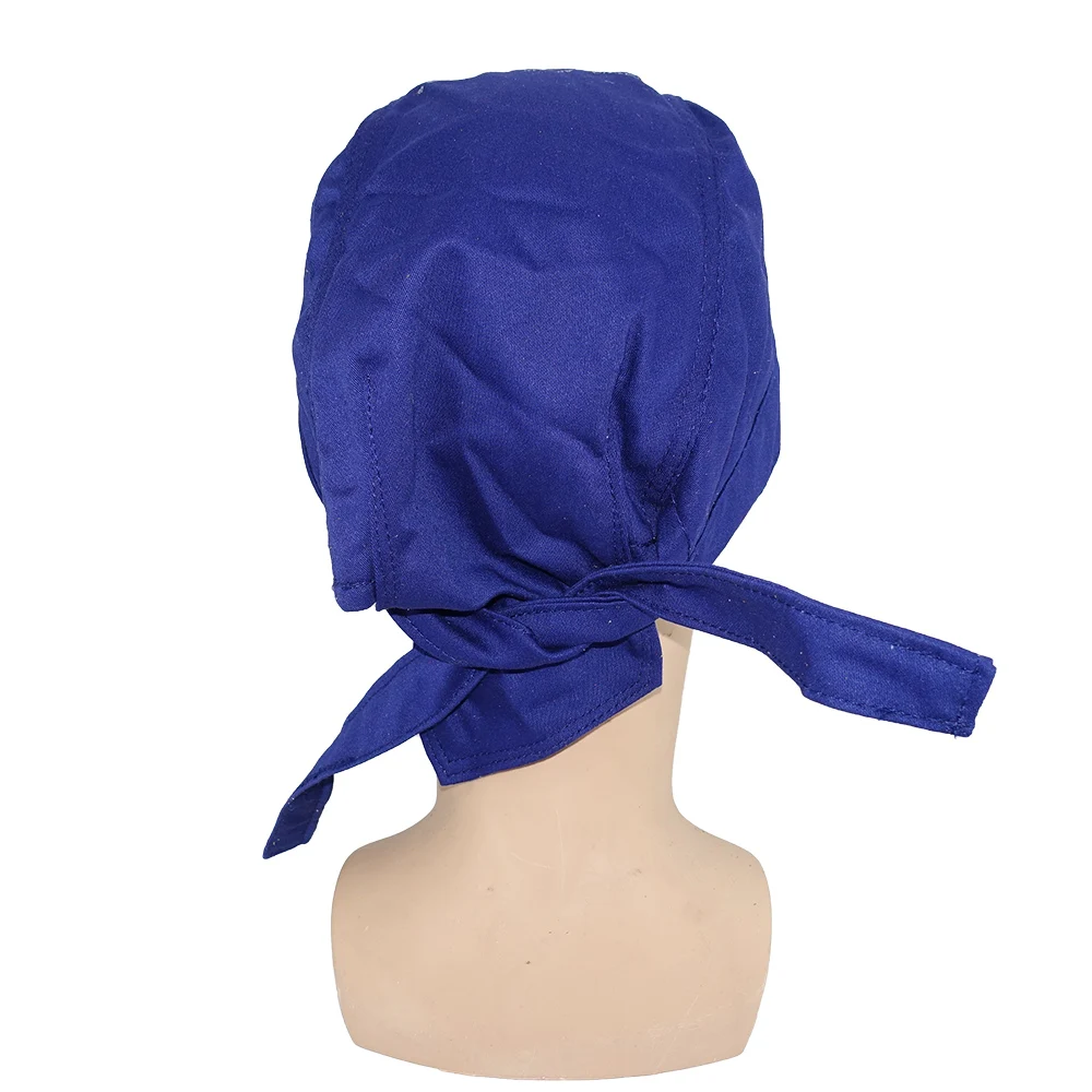 FR сварочная шапка моющаяся огнестойкая ткань хлопок сертификат CE рабочая