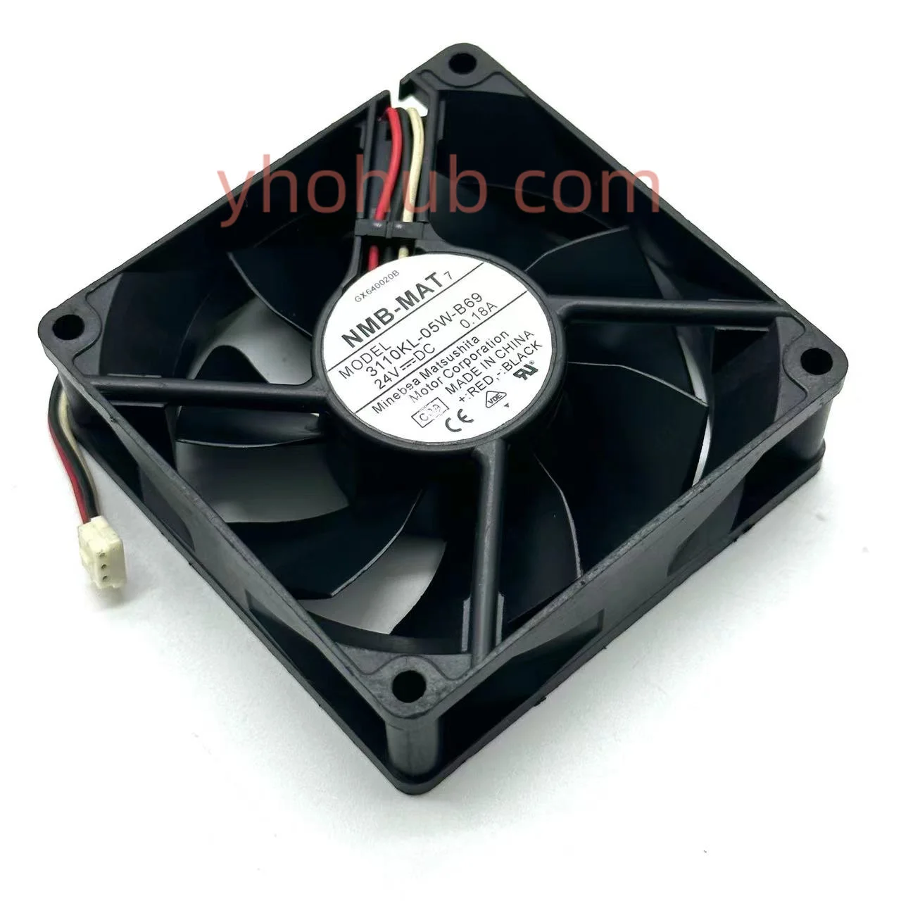 NMB-MAT 3110KL-05W-B69 C09 DC 24V 0.18A 80x80x25 мм вентилятор охлаждения сервера