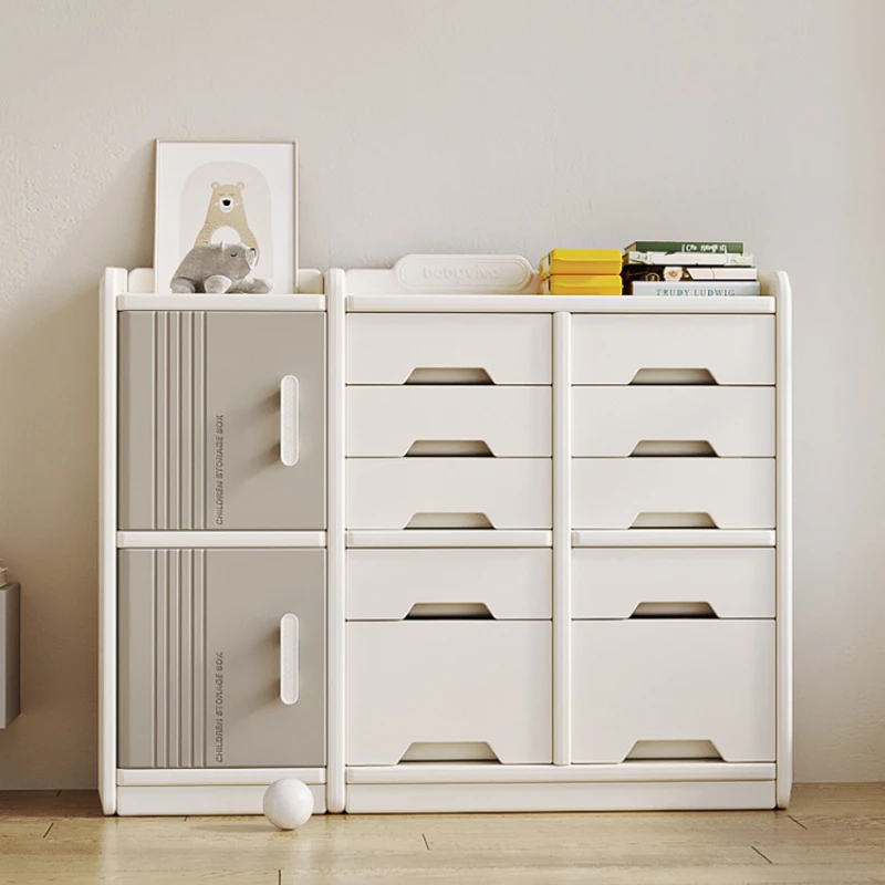 

Storage Cabinet Multi-Layer Plastic Drawer Baby Wardrobe Household Baby Toy Box Storage Box Children Locker
