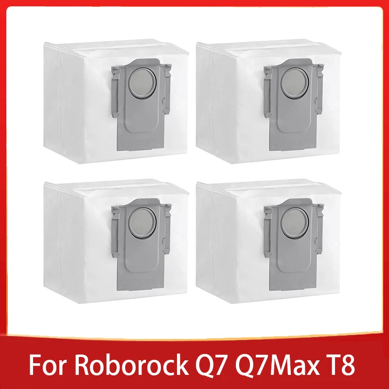 

For Roborock Q7 Max Accessories Dust Bags Collector Sets Accessory Spare Parts For Roborock S7 Maxv Q7 Max+ Vacuum Cleaner