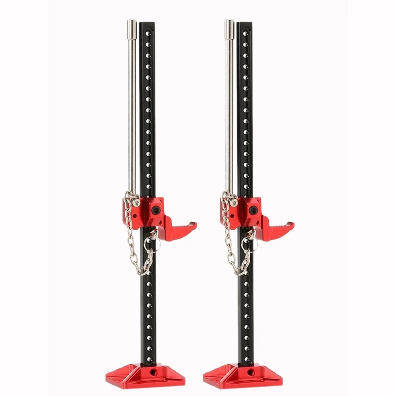 

2X 1/10 Scale Rc Car Hi-Lift Jack Tool for Rc4Wd D90 Scx10 Rock Crawler Parts Simulation Toys