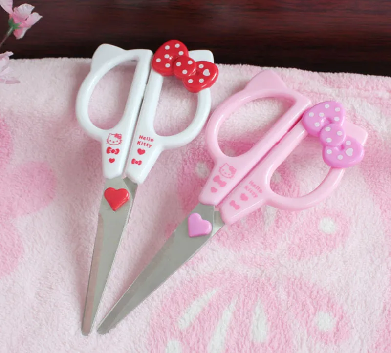 

Sanrio Kawaii Hello Kitty Kitchen Household Scissors Office Scissors Stainless Steel Meat Shears Food Scissors Cutting Supplies