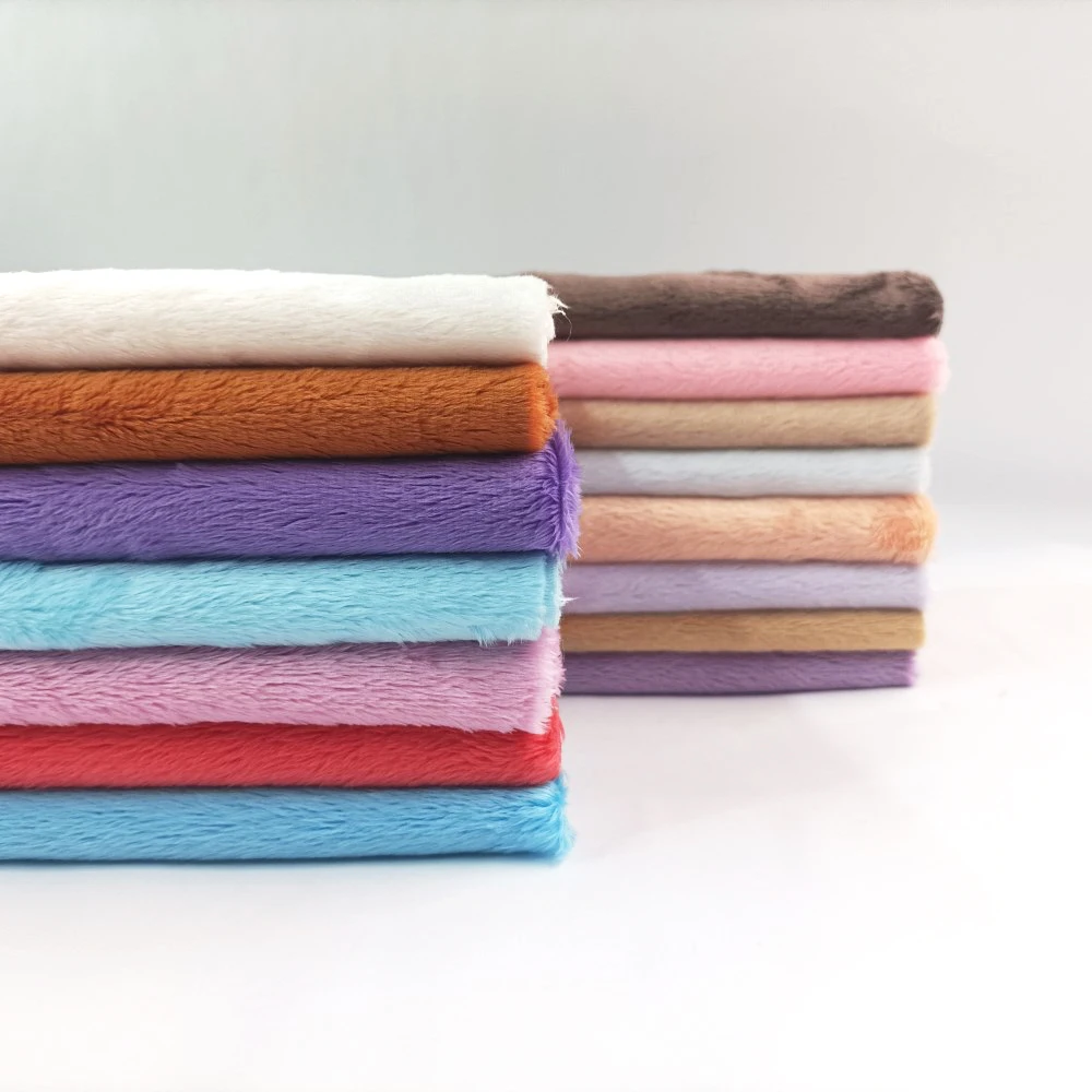 Мягкая ткань из искусственного меха 5 мм 100% полиэстер Экологически чистая 45x50 см