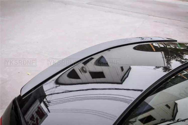 W222 спойлер из углеродного волокна AMG стиль Багажник губа багажника для Mercedes S