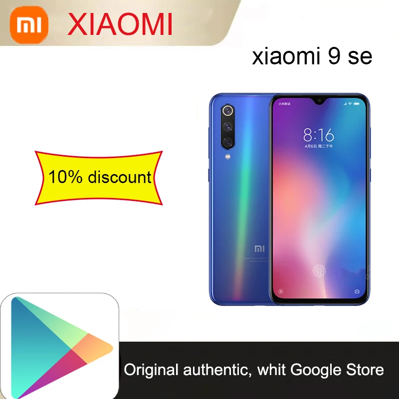 XIaomi Mi 9 SE smartphone Snapdragon 712 48 MP+ 20MP Fingerprint