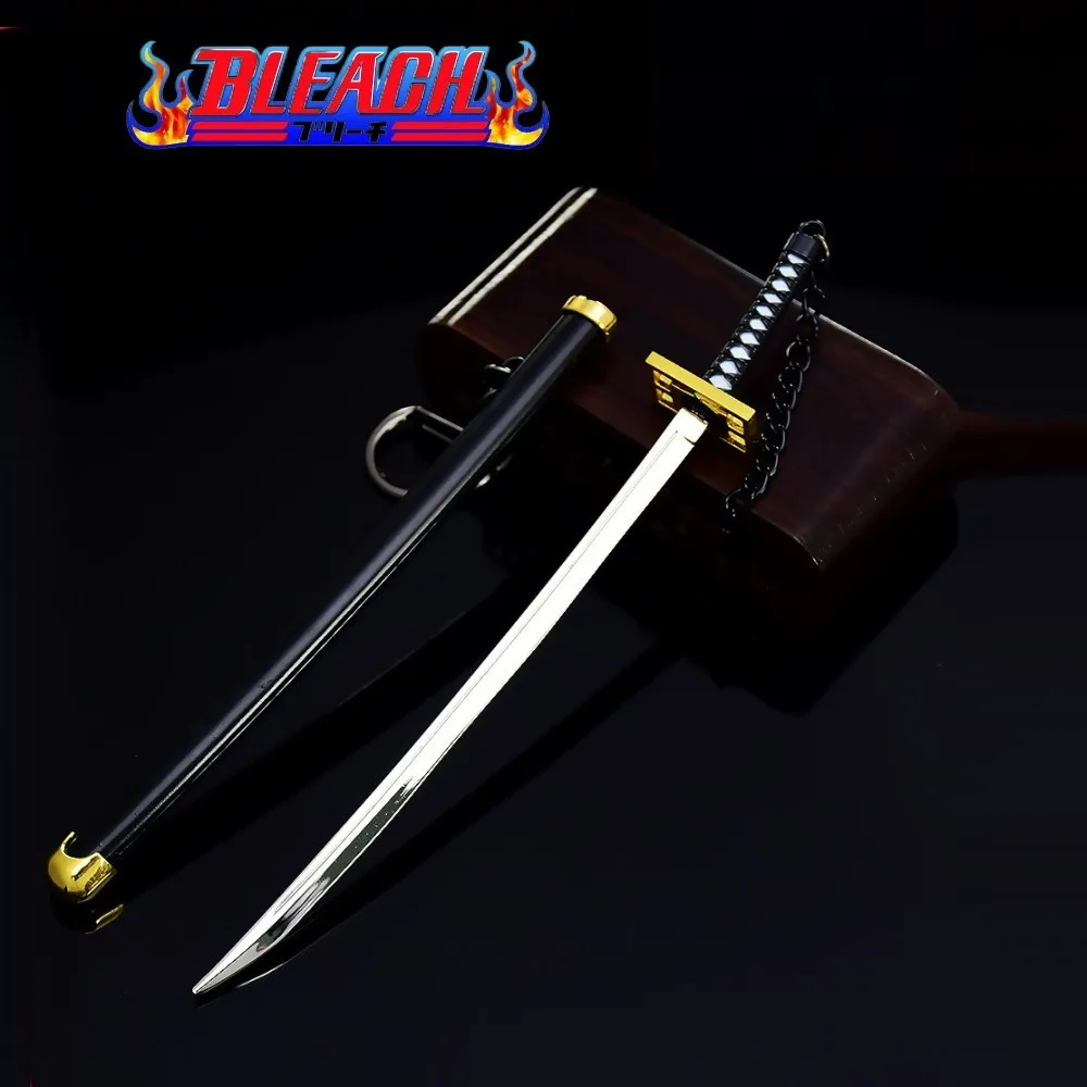

Отбеливающее оружие Кучики Бьякуя Senbonzakura 18 см меч японские мечи-катаны самурайский аниме брелоки в виде оружия игрушки для детей Подарки