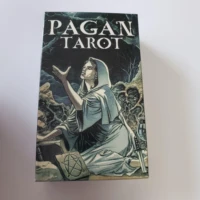 78 pcs pagan tarot oracle card board deck games fate divination cards tarot reading card illustration