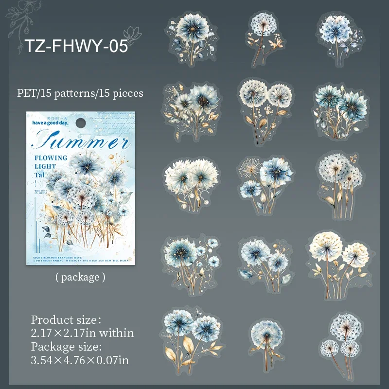 

Jianwu цветочные наклейки для скрапбукинга