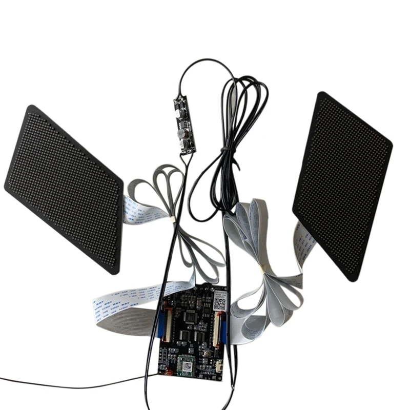 New12v Devil's Eyes Светодиодная панель дисплея Winking Screen APP Программируемый