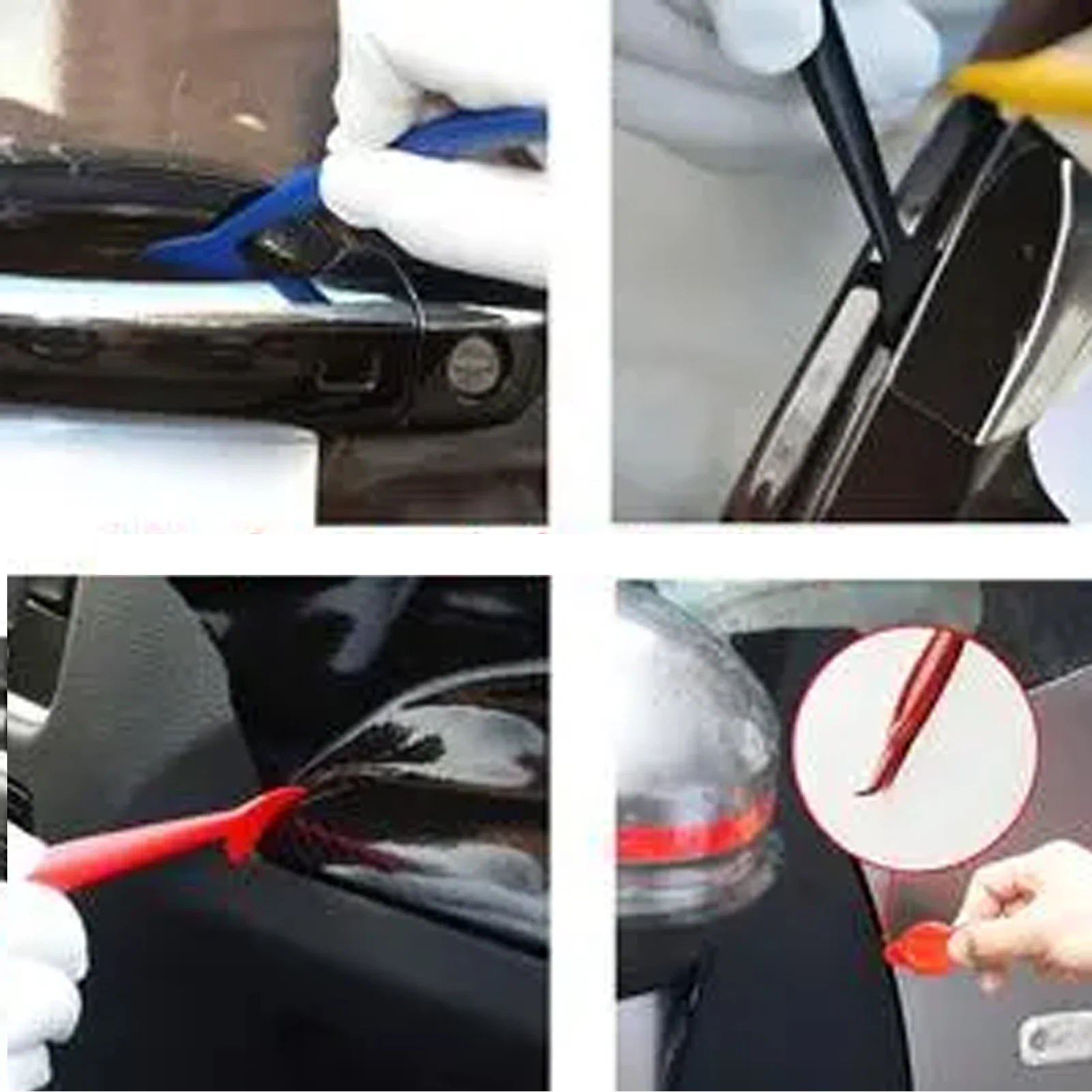 

Инструменты для обрезки кромок и пленки, скребок для микро-прокладки, 4 шт.