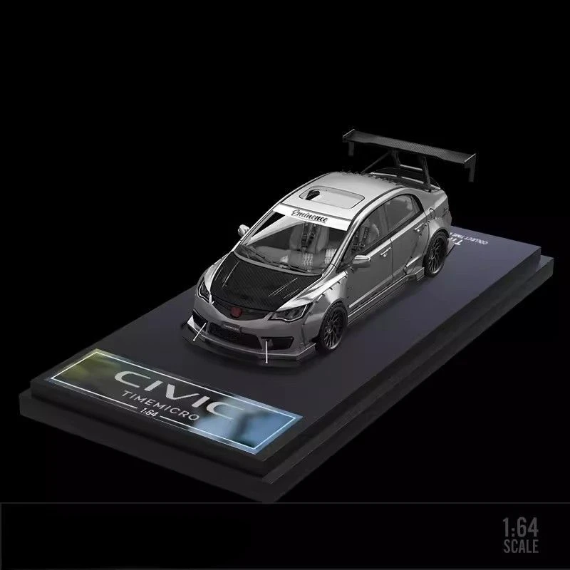 Платформа 1. | Время TM1:64 Honda Civic Изменение взрыва Сплошное цветное покрытие