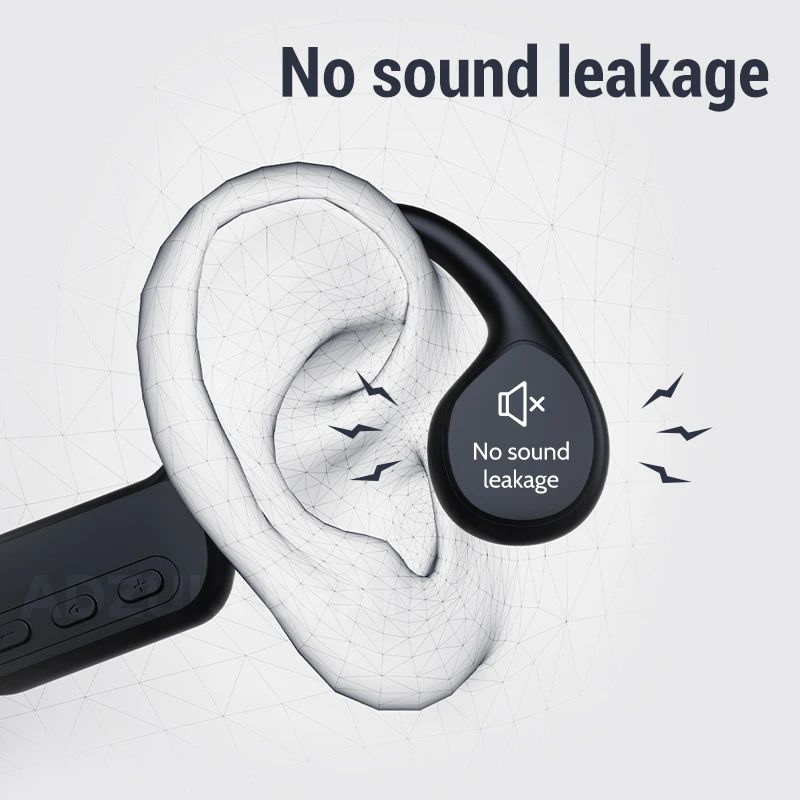 Adzuki Bean Bone Conduction Bluetooth Earphone X7 Wireless IPX8 Professional Swimming Headphones MP3 IP68 32G Waterproof Headset