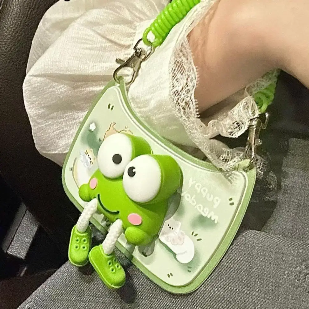 Kero Keroppi Форма сумки Подвесная веревка Карта кампуса метро Защитный набор рабочих