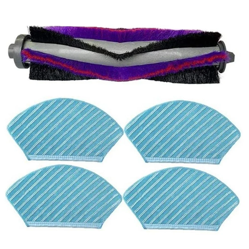 

Replacement Parts Roller Brush Mop Cloth Compatible for Midea M7 I10 M71Cn Robot Vacuum Cleaner Accessories