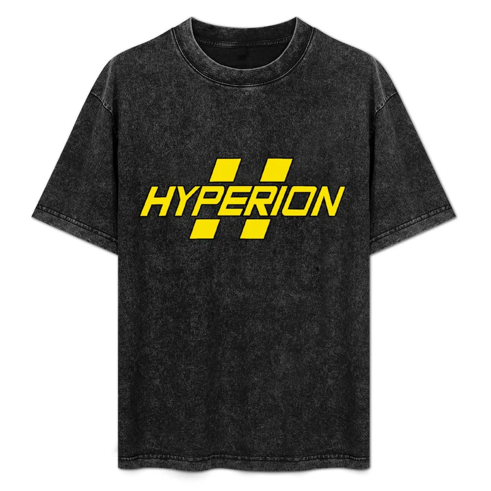 Hyperion Classic Logo T-Shirt oversize chłopięce męskie koszulki graficzne z nadrukiem zwierzęcym