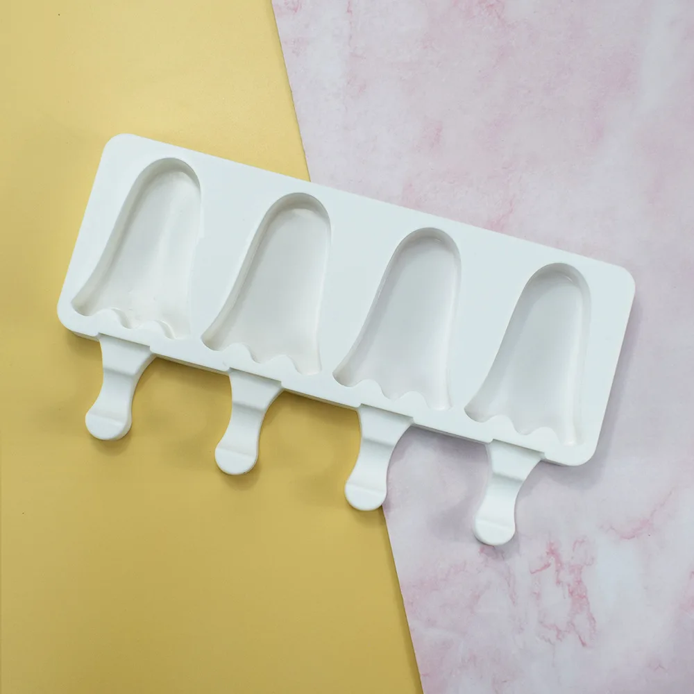 

Household Paste Mould Baking Utensils Cute Ghost Shape Silicone Cake Decoration Easy to Clean and Use Bake Gift for Kids
