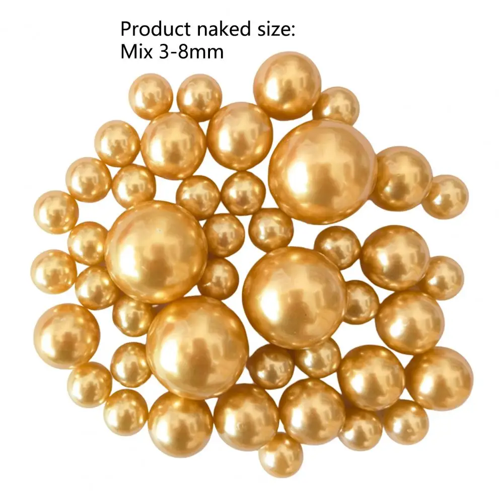 Наполнитель для вазы из бисера разные искусственные жемчужины пластиковые