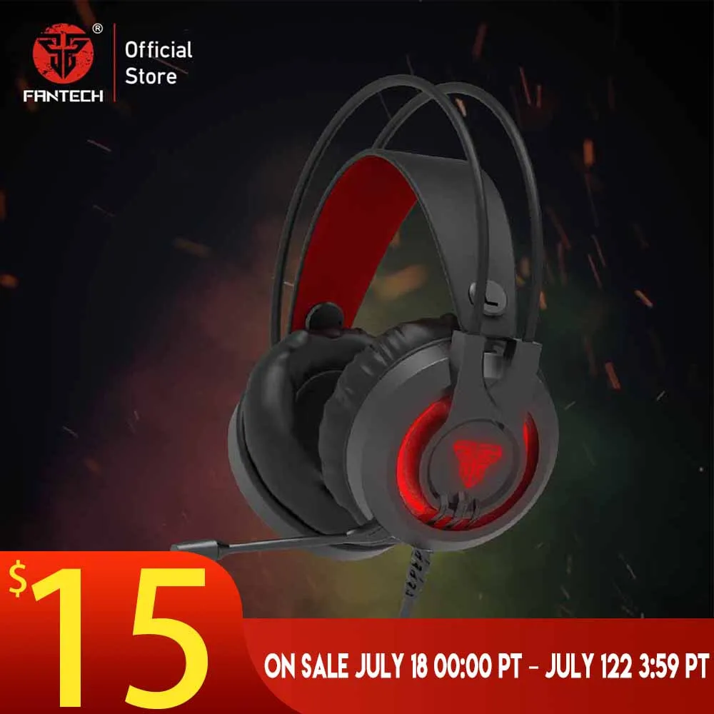 

Игровая гарнитура FANTECH HG20 с разъемом 3,5 мм и микрофоном