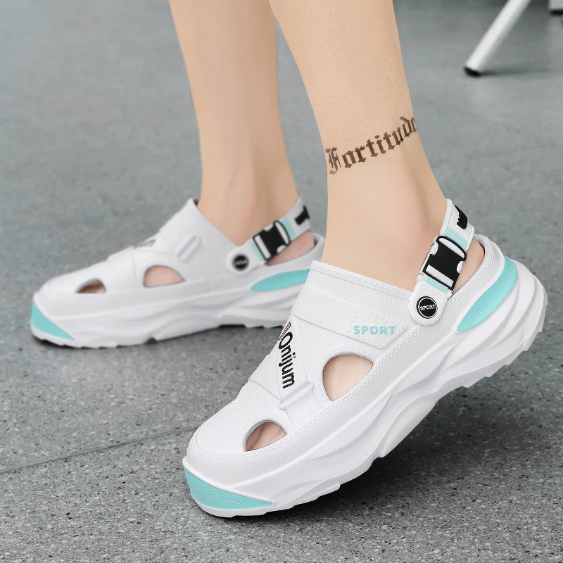 Мужские массажные сандалии удобные пляжные тапочки толстая Мягкая Повседневная