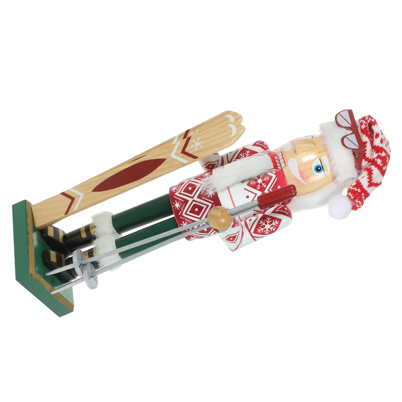 

House Decorations Home Santa Table Ornaments Outdoor 38cm Christmas Puppet Elder