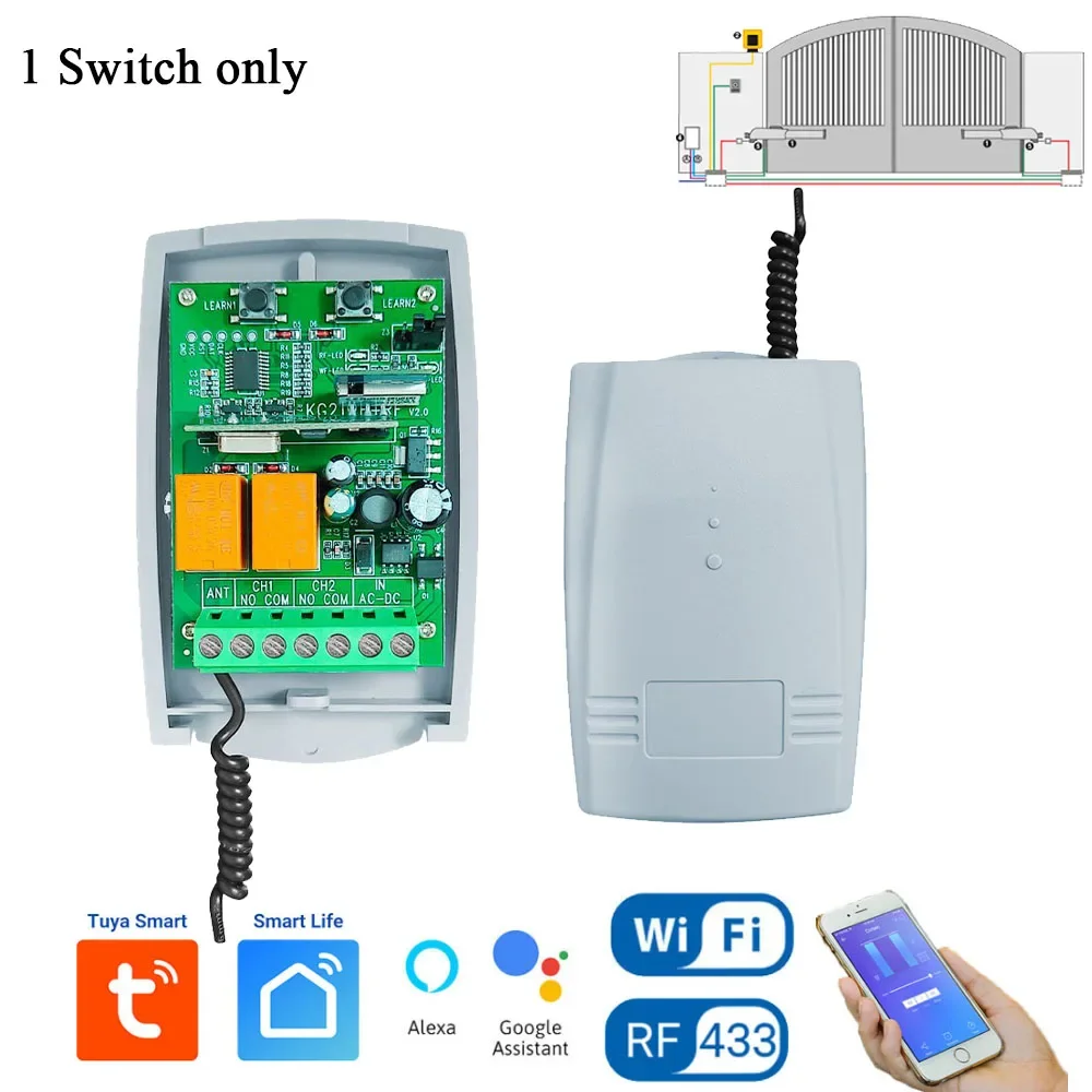 

Tedelig Tuya WiFi Умный контроллер для ворот
