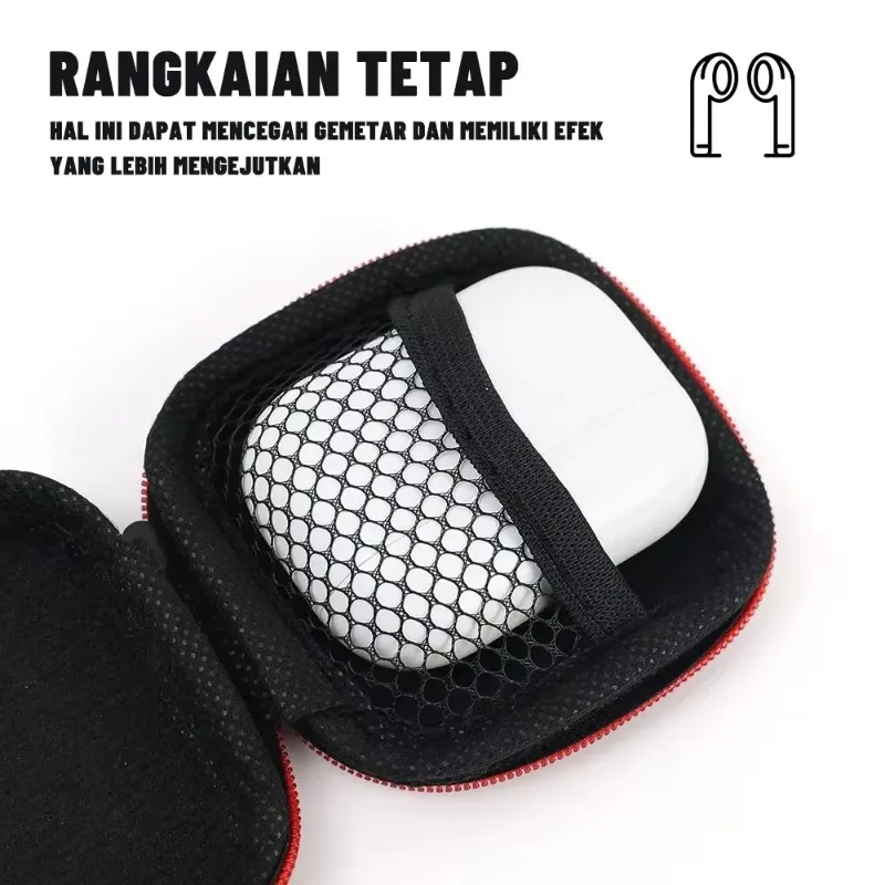 Чехол для хранения кабеля зарядки наушников из ЭВА цвет в ассортименте