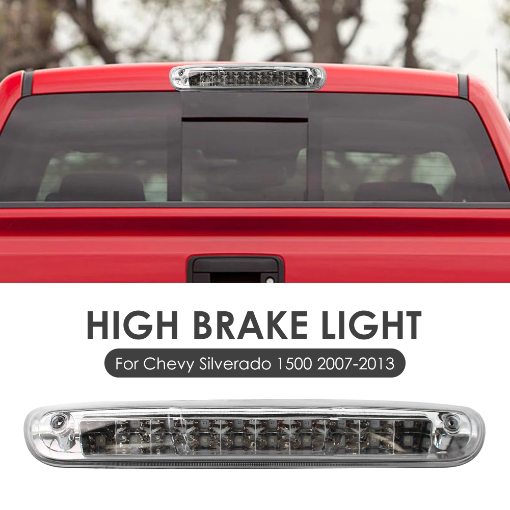 

Светодиодный третий стоп-сигнал, задние фары, элементы, персональные детали для автомобиля, украшения для Chevy Silverado GMC Sierra 1500 07-13