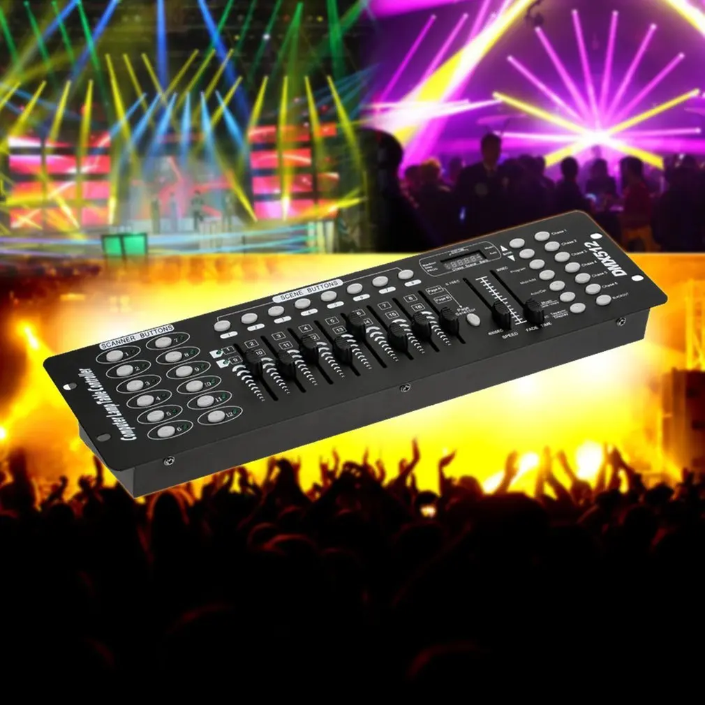 512 DMX контроллер 192 каналов консоль сцсветильник вечевечерние DJ светильник вой