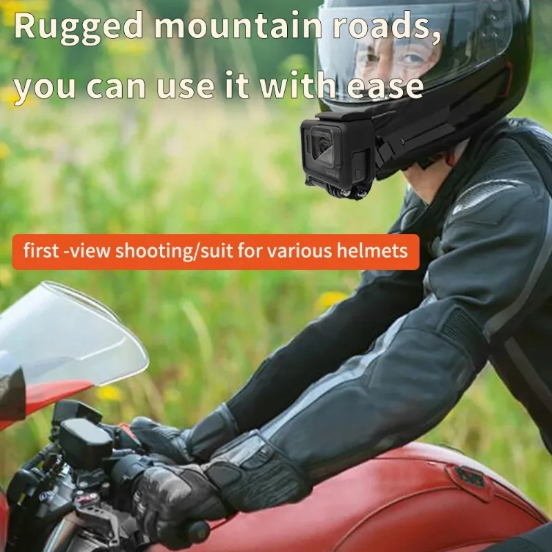 Новый мотоциклетный шлем передний подбородочный ремень складной держатель для