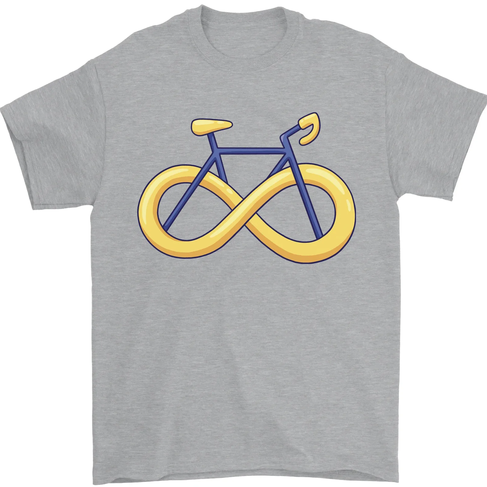 Мужская велосипедная футболка Infinity из 100% хлопка