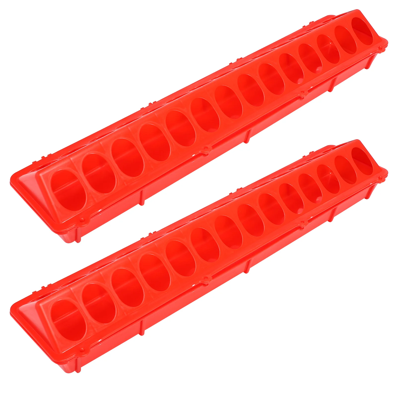 

2 Pcs Pigeon Feeding Bowls Chicken Accessories Poultry Food Dispenser Bird Food Dispenser Drinking Water Machine Dispenser