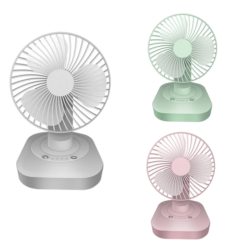 

Desk Fan, USB Powered Desktop Fan,Small But Powerful Strong Airflow Work Quiet, 120° Adjustment, Portable Personal