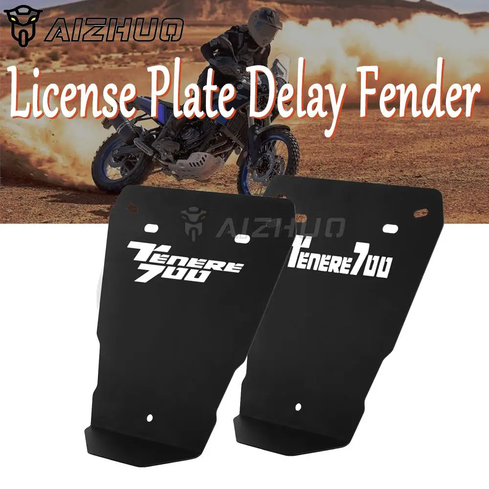 

For Yamaha Tenere 700 2019 2020 2021 Motorcycle License Plate Holder Fender Bracket Rear Fender TENERE700 Rally T7 XTZ700 XT700Z