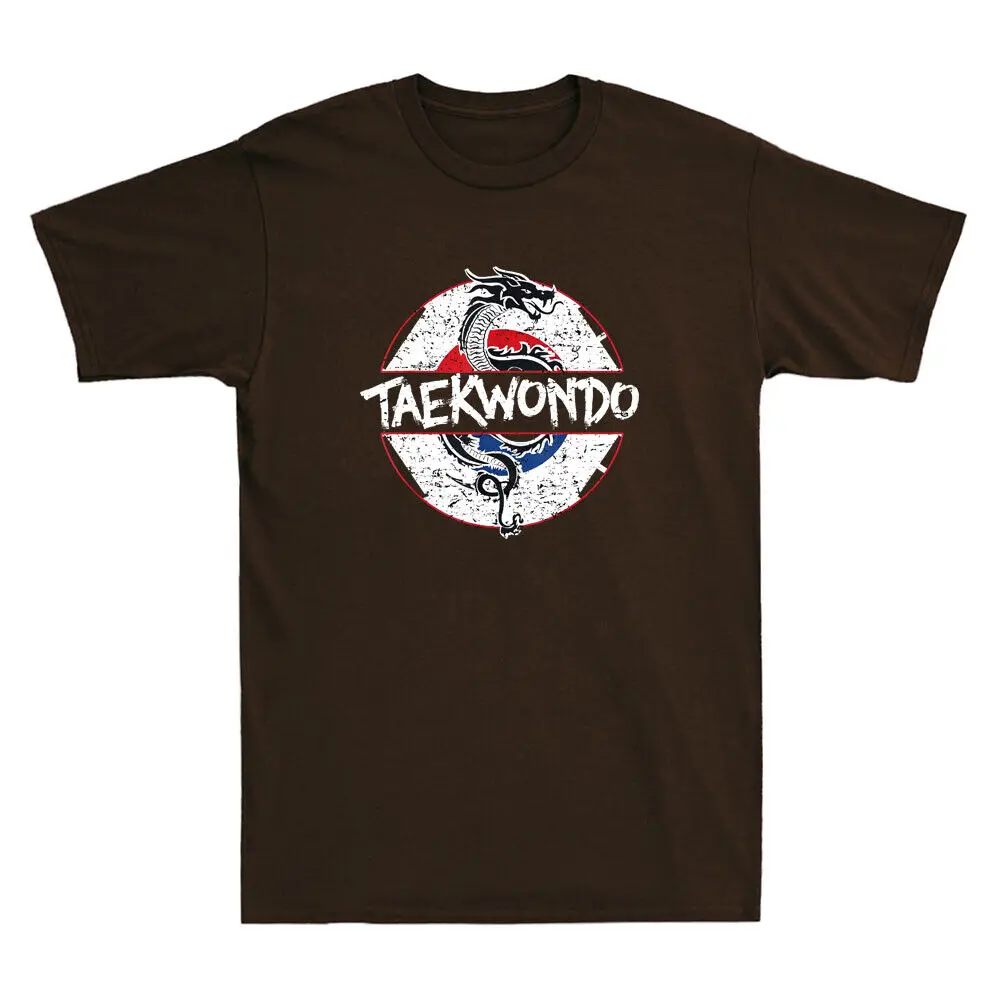 Мужская хлопковая футболка с коротким рукавом в стиле ретро