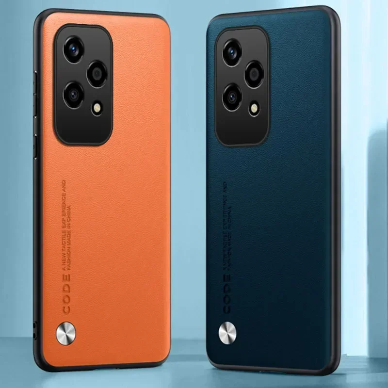 Для Honor 200 Lite искусственная кожа задняя панель телефона для противоударные