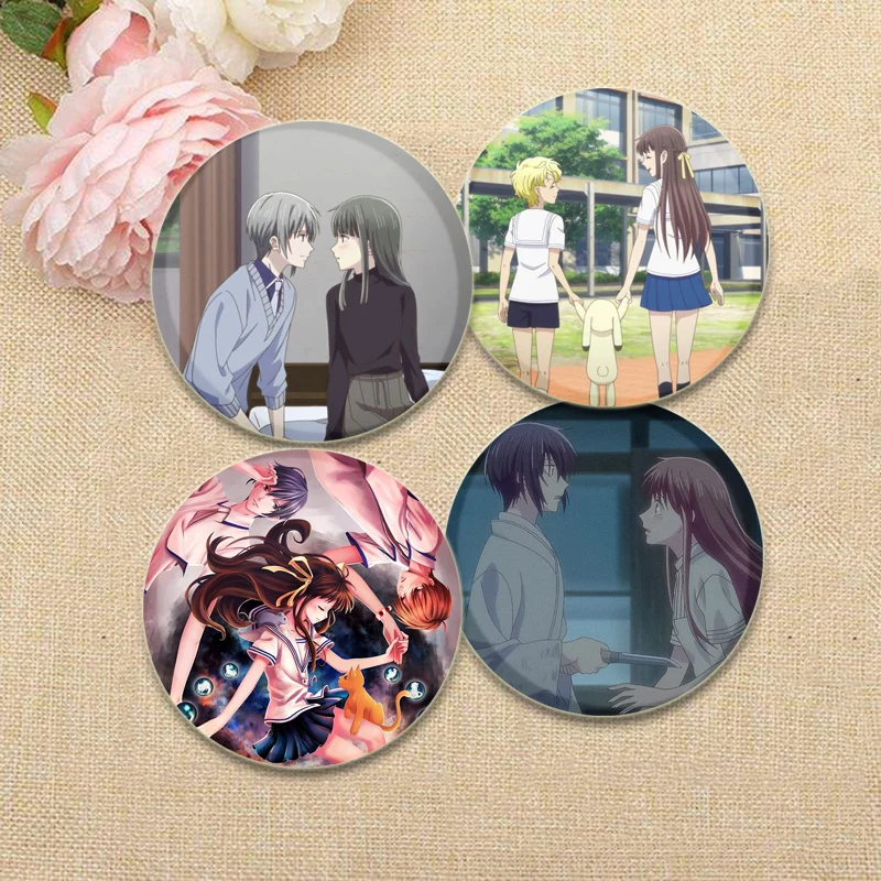Броши Fruits Basket Souma Kyo Honda Tohru
