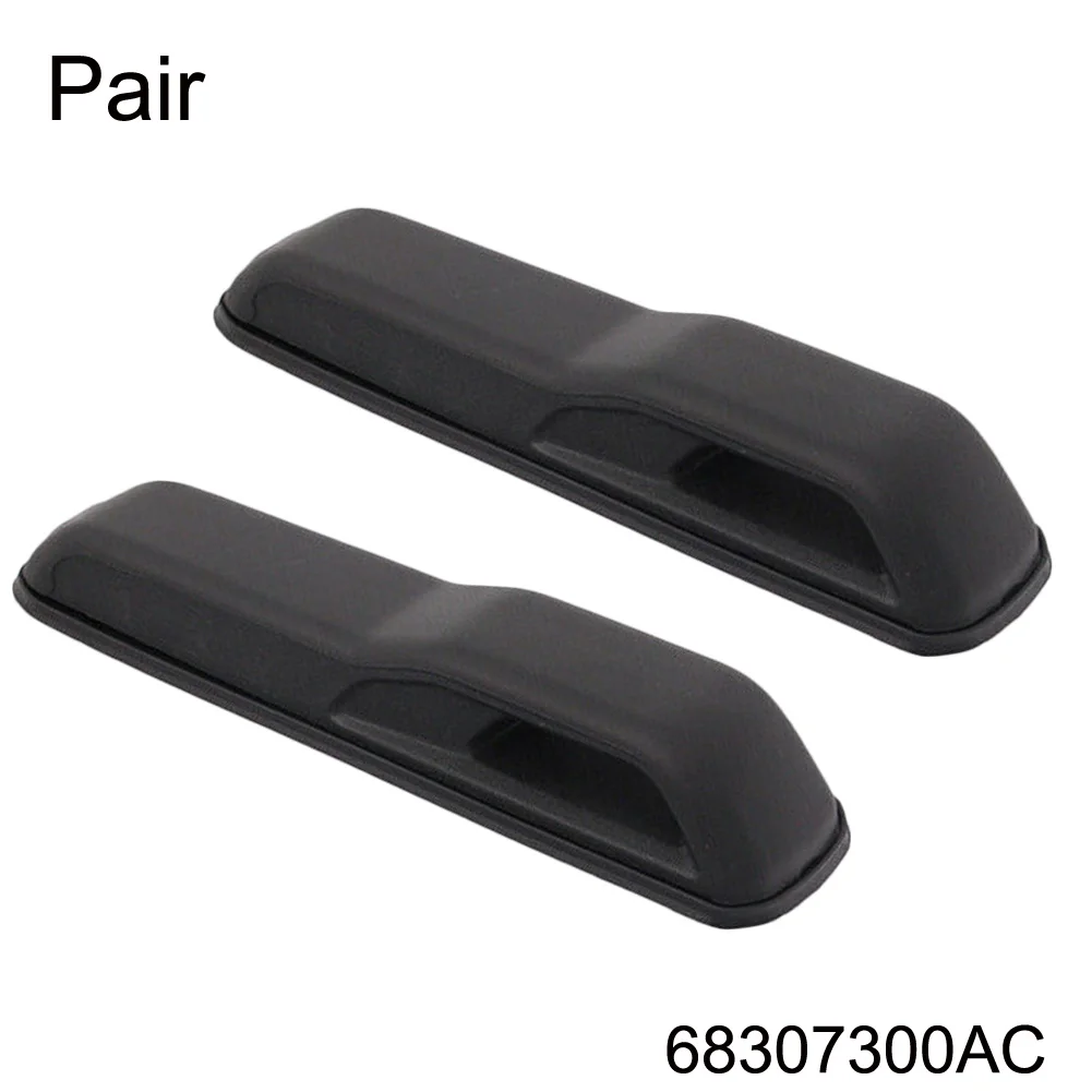 

2Pcs Hood Stop Bumper Windshield Rest For Jeep For Wrangler JL Gladiator 2018-2021 68307300AC Plastic Car Accessories