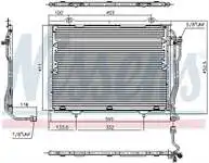 

94376 air conditioning radiator for c202 for
