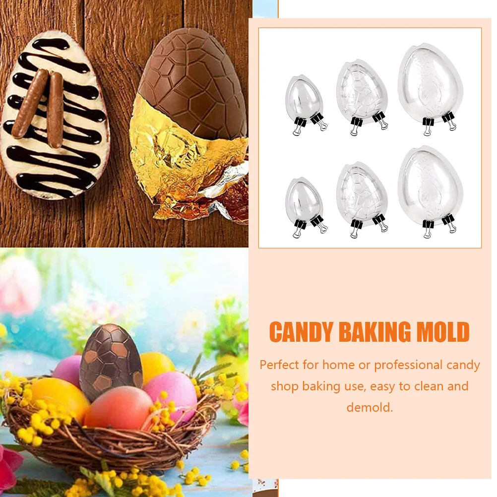 Прозрачные формы для конфет 6 шт