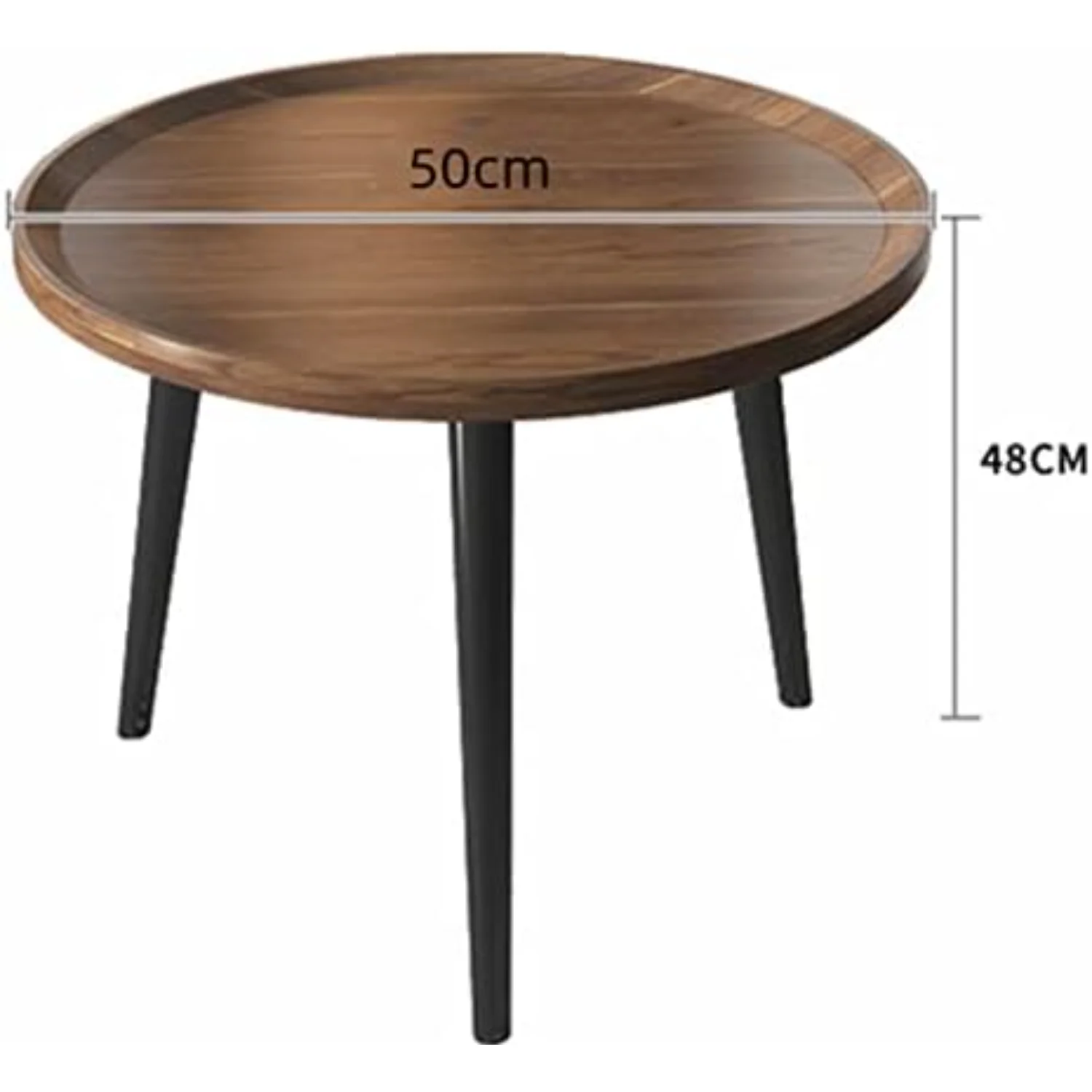 Деревянный журнальный столик из орехового дерева деревенские раскладные