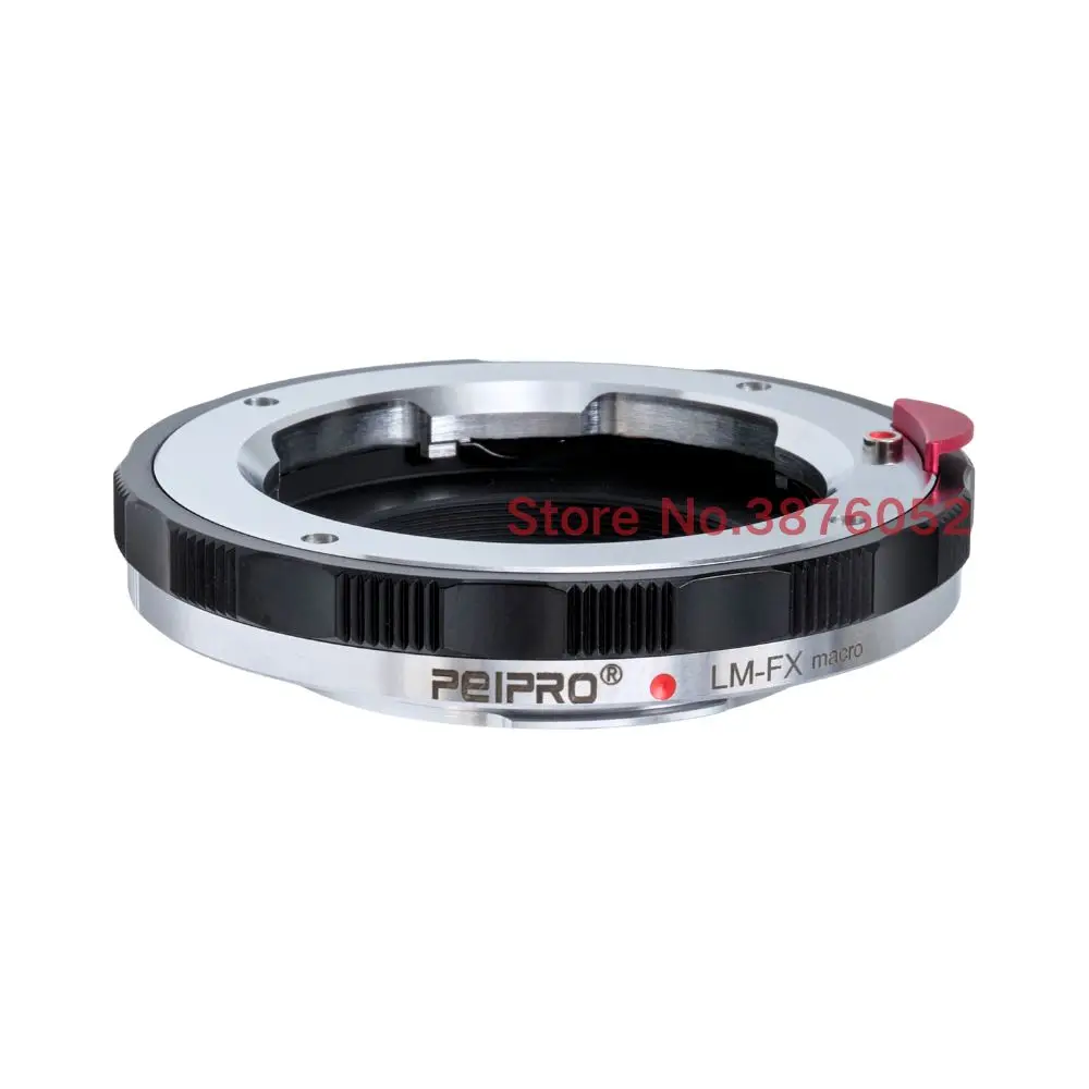 Адаптер для микрообъектива PEIPRO LM-FX совместимый с объективом Leica M Zeiss ZM Voigtlander VM