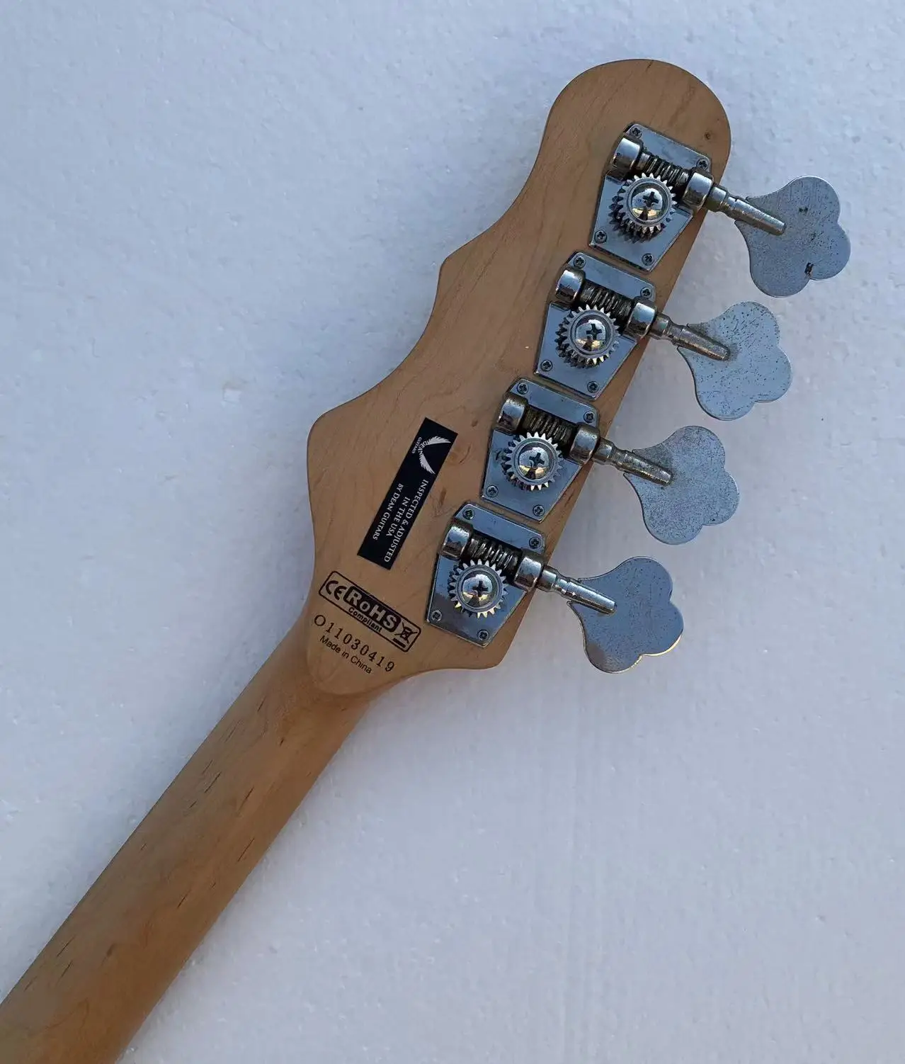 DIY D под заказ 4 струны электрическая бас-гитара с деталями оригинальные Hardwares Active