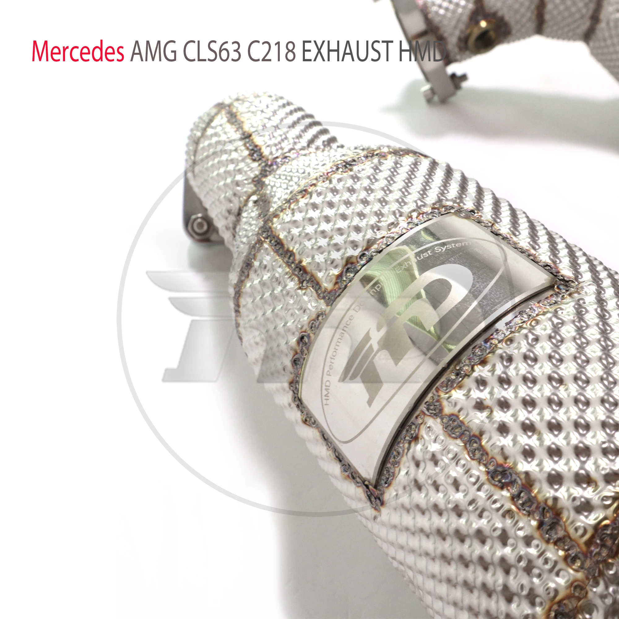 Выхлопная система HMD с высокой пропускной способностью из нержавеющей стали Catback